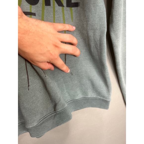 Free City Life Nature Love Full Zip Hoodie Women Sz M Loungewear Casual Comfort - Picture 13 of 13